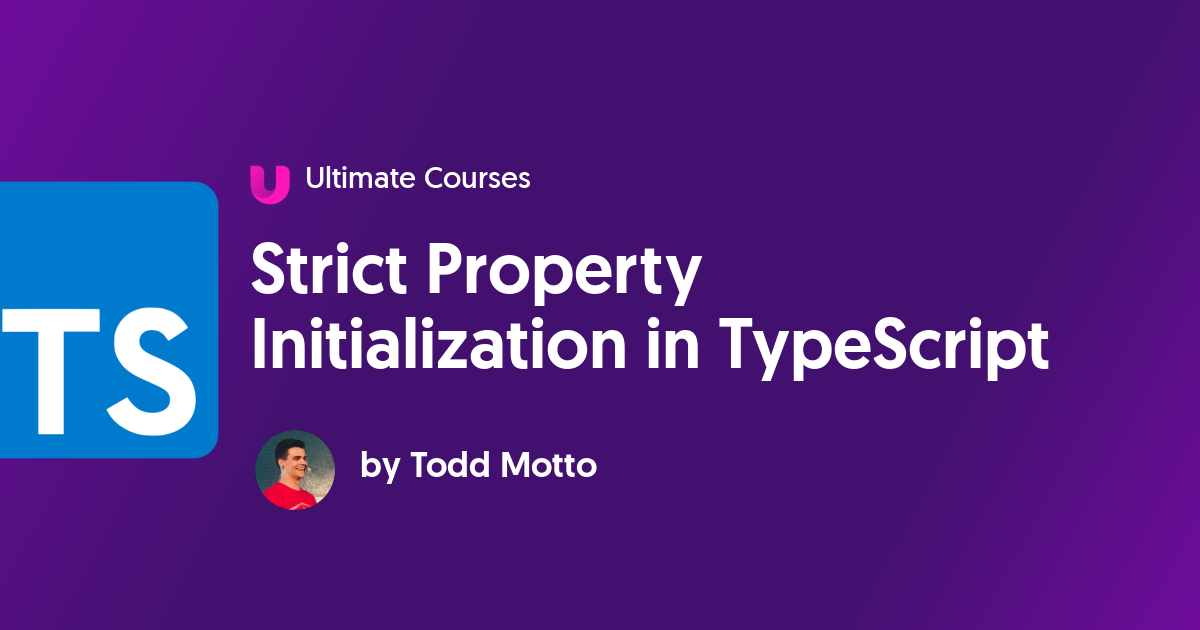 typescript property assignment