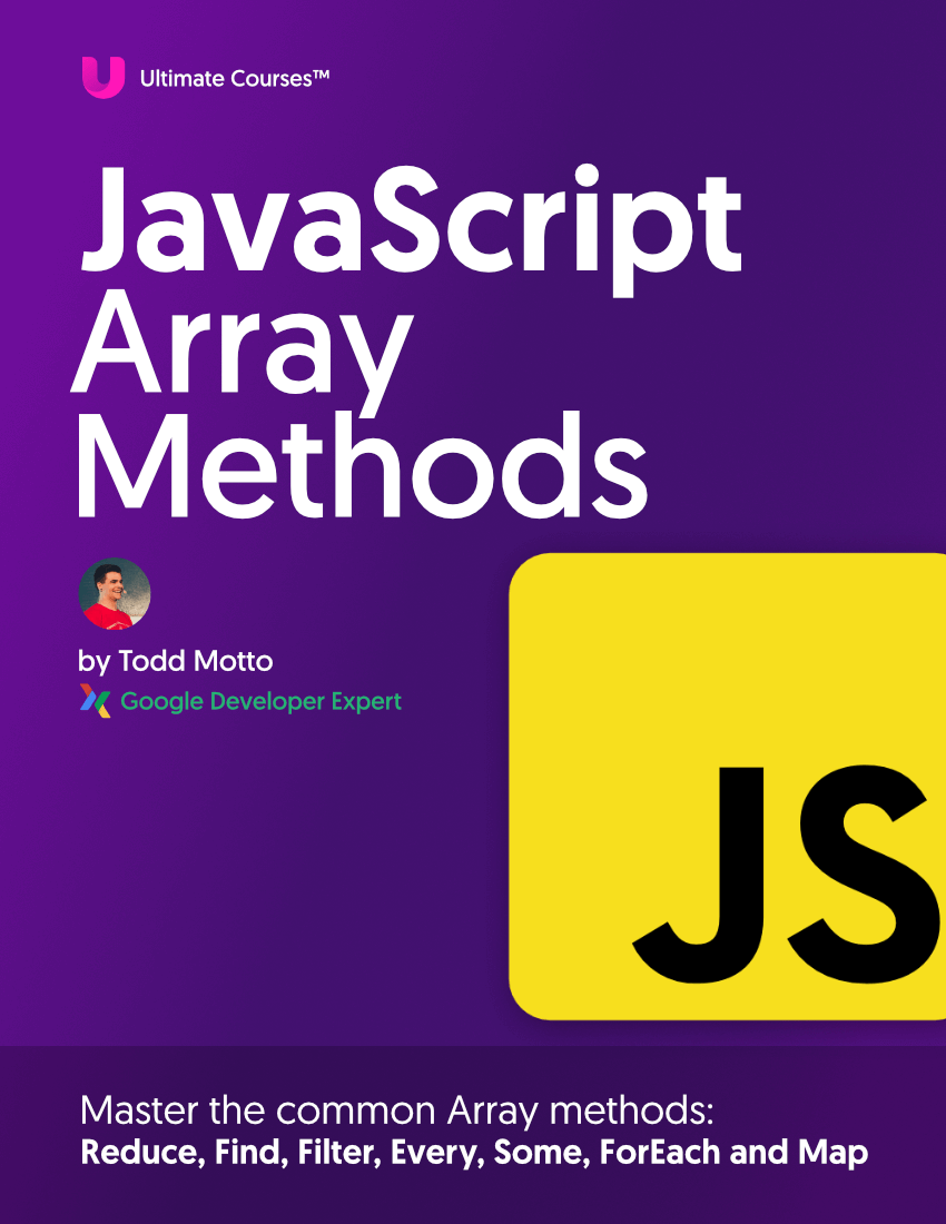 JavaScript Array Methods eBook Cover
