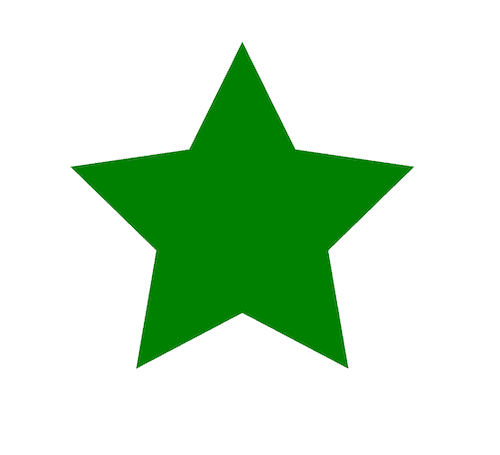 SVG estrella