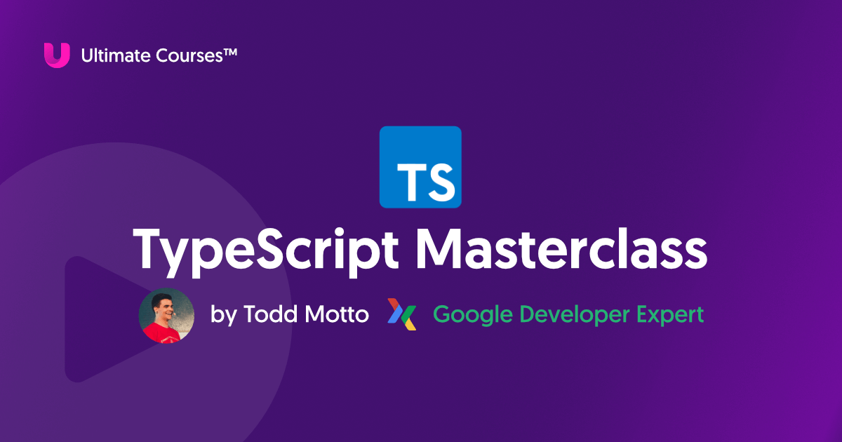 TypeScript Masterclass | Learn TypeScript With Our Masterclass Online ...